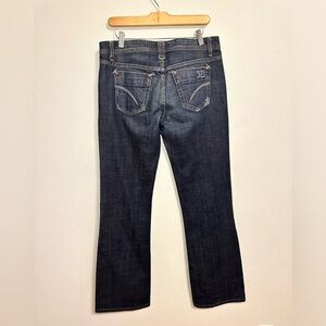 Joe’s Jeans Women’s Dark Wash Bootcut Lightly Distressed Jeans Size 29